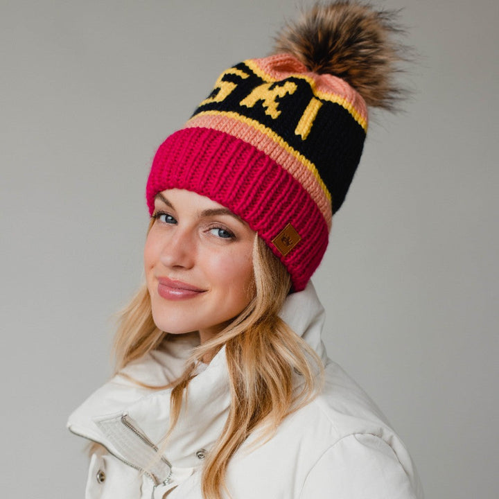 Tahoe Pom Hat - Pink